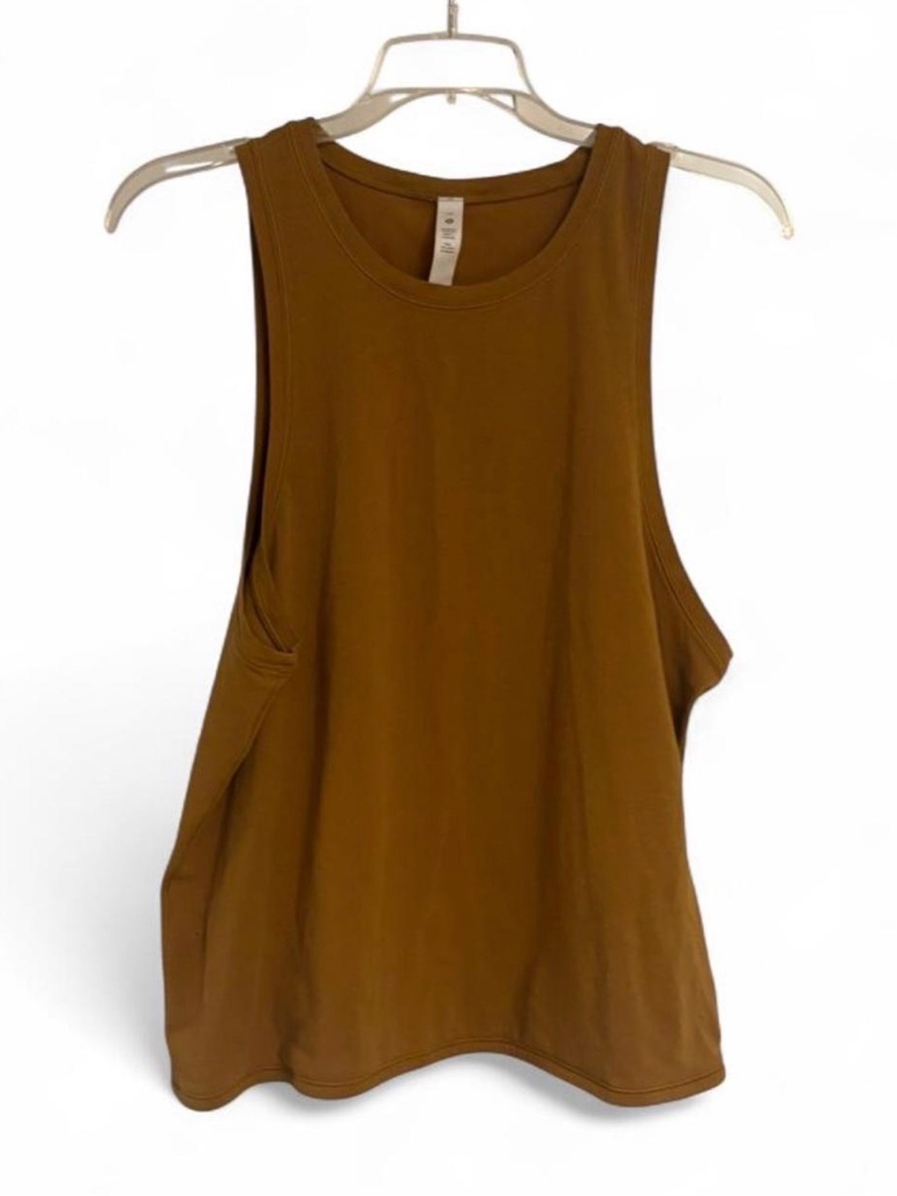 lululemon athletica Relaxed Scoop Tank in Warm Brown